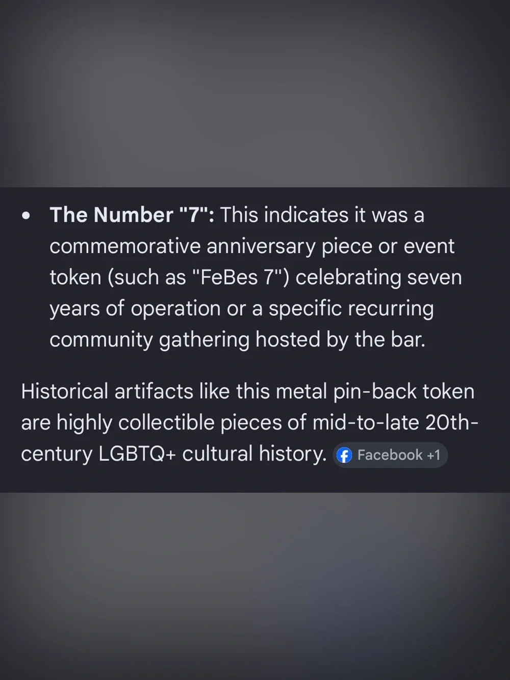 LQBTQ+ Febes 7 Foundational Bar Pin